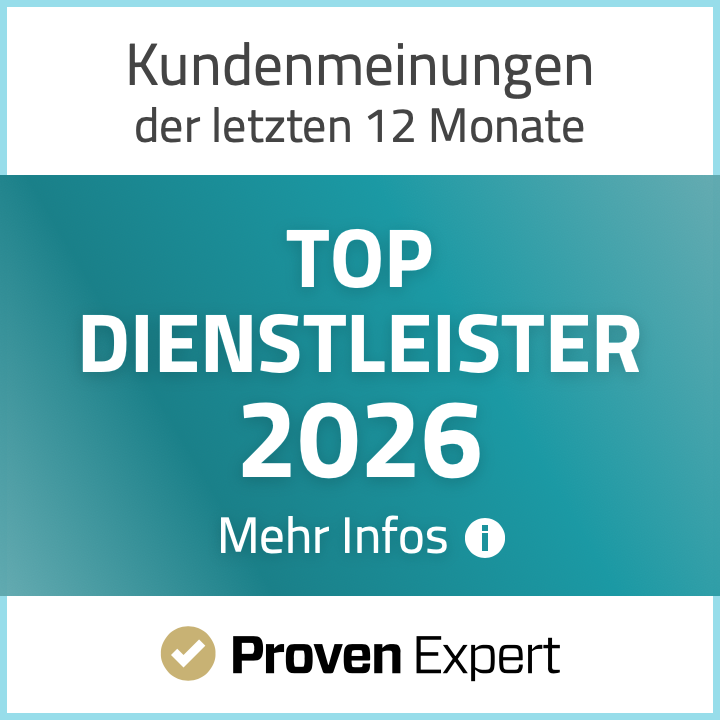 ProvenExpert-Auszeichnung Top Dienstleister für TrustPlan Finanzkonzepte